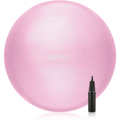 Фітбол  Gymtek 65 cm рожевий + насос - фото №4